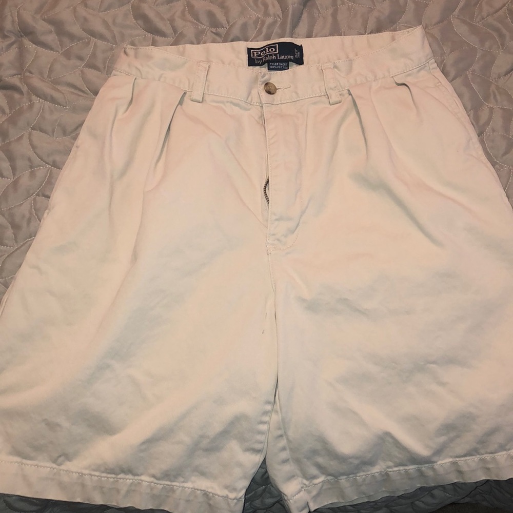 Men’s Polo Ralph Lauren Khaki Flat Front Shorts